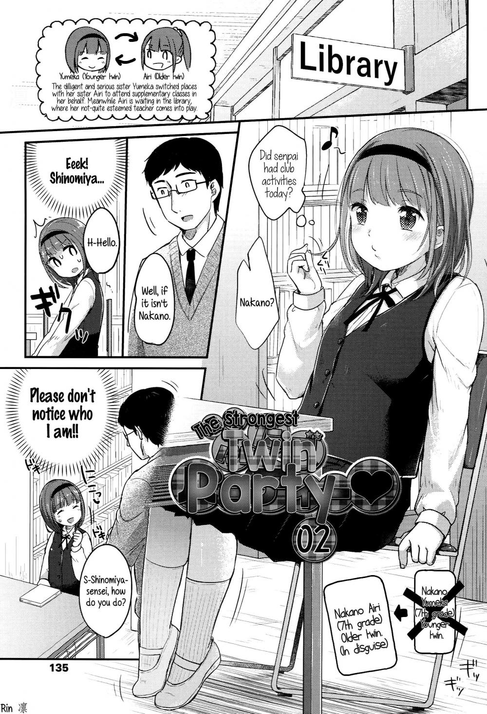 Hentai Manga Comic-The strongest Twin Party-Chapter 2-1